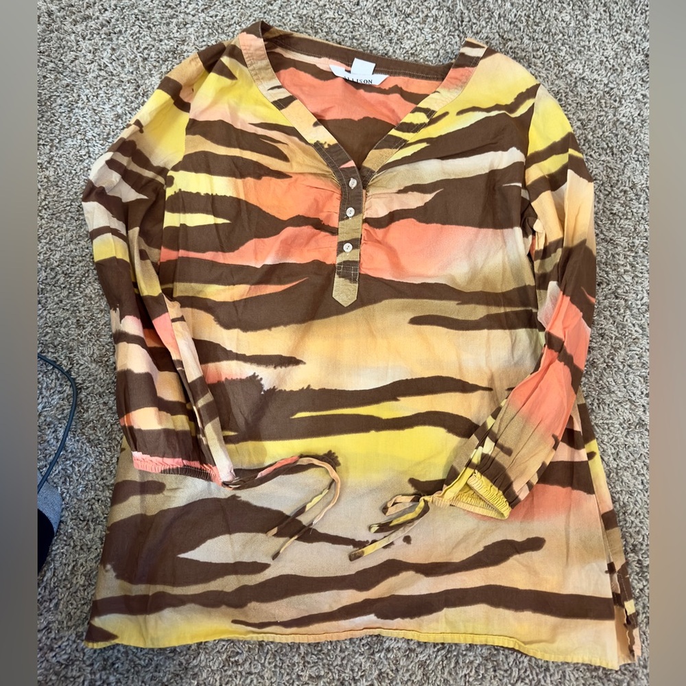 EUC Allison Taylor Women’s Top Size XL